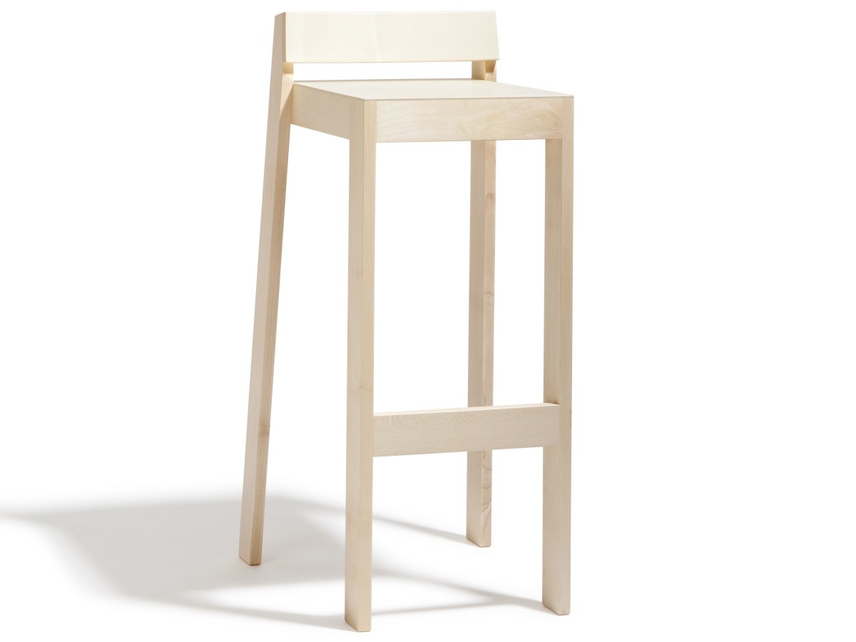 Tabouret de bar en érable Design et bois made in France - PilPil