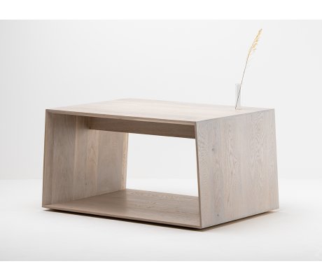 Table basse Anouk en chêne blanc - Bois et design made in France