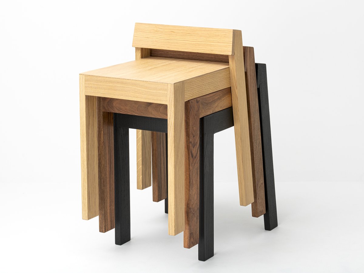Tabouret MiniPil - Empilable et léger