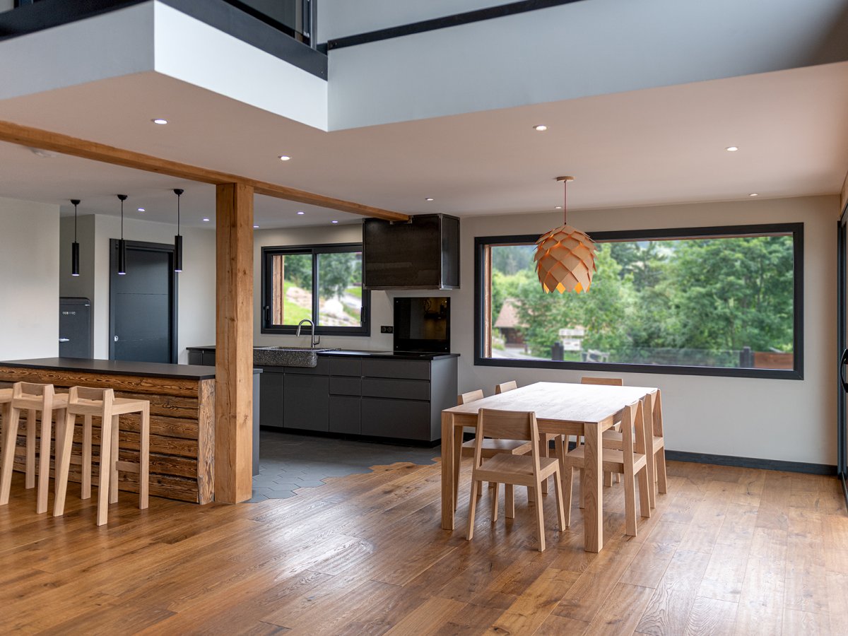 Table en chêne sur mesure design et fabriqué en France - Elmar