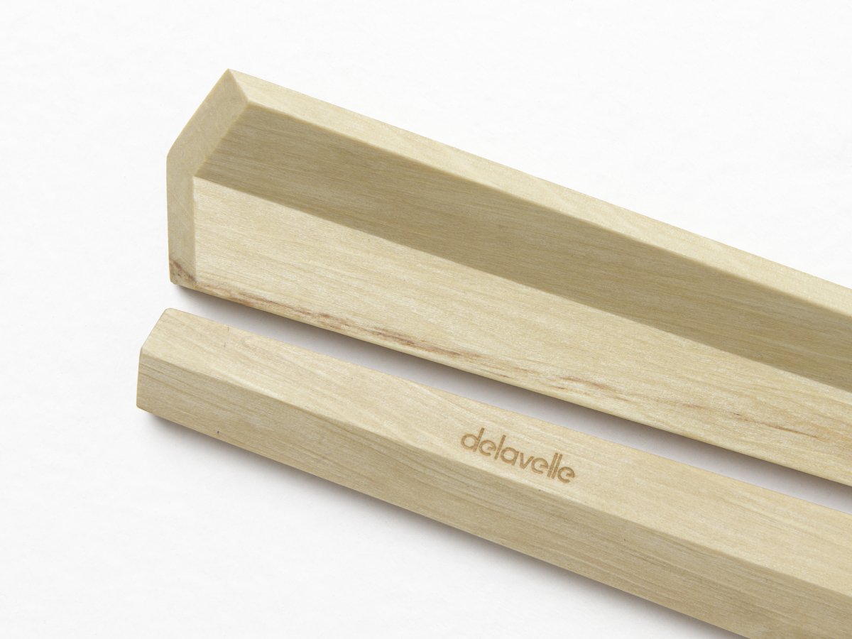 Couverts à salade en bois - conu pour valoriser nos chutes de bois