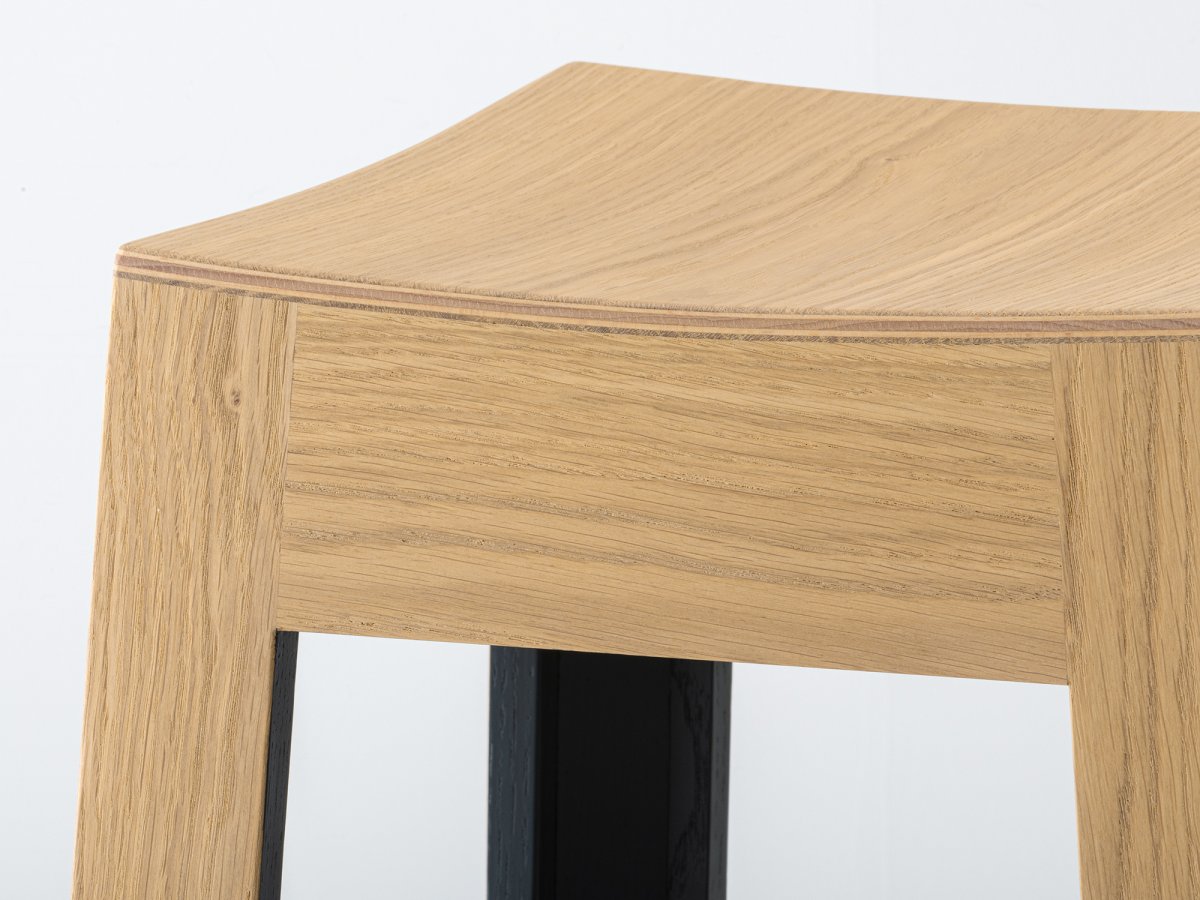 Tabouret de bar laqué intérieur 100% personnalisable - Wak