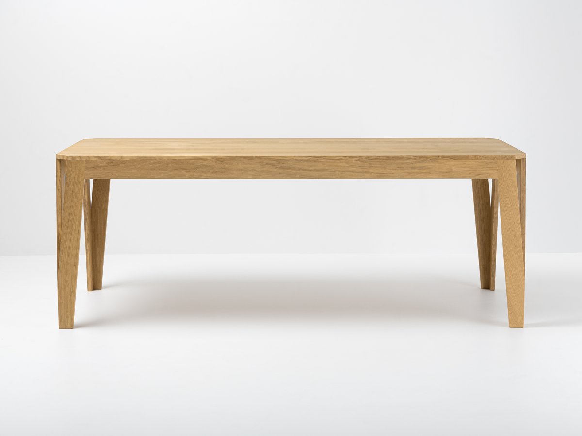 Table de cuisine en chêne massif made in France- MéliMélo en chêne