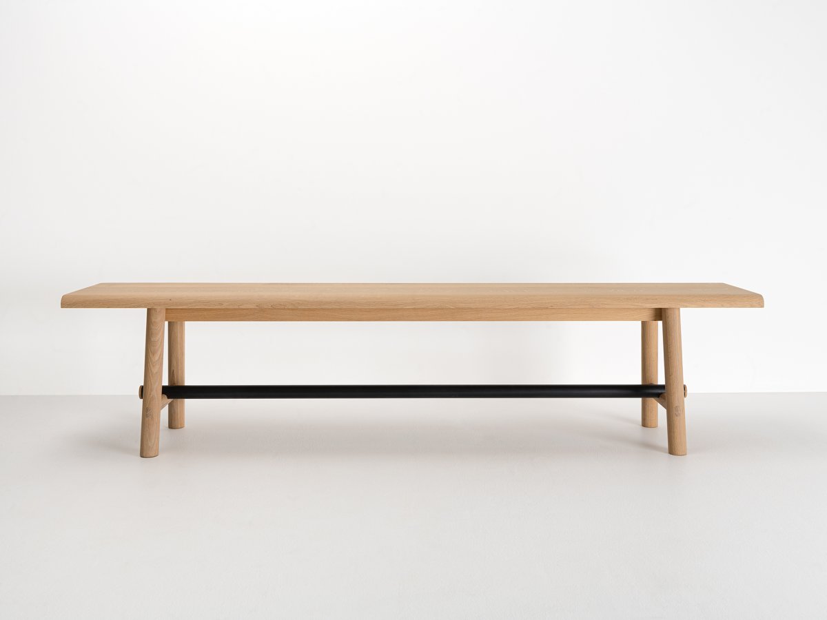 Banc en bois design : bois de France certifié PEFC - Ostal