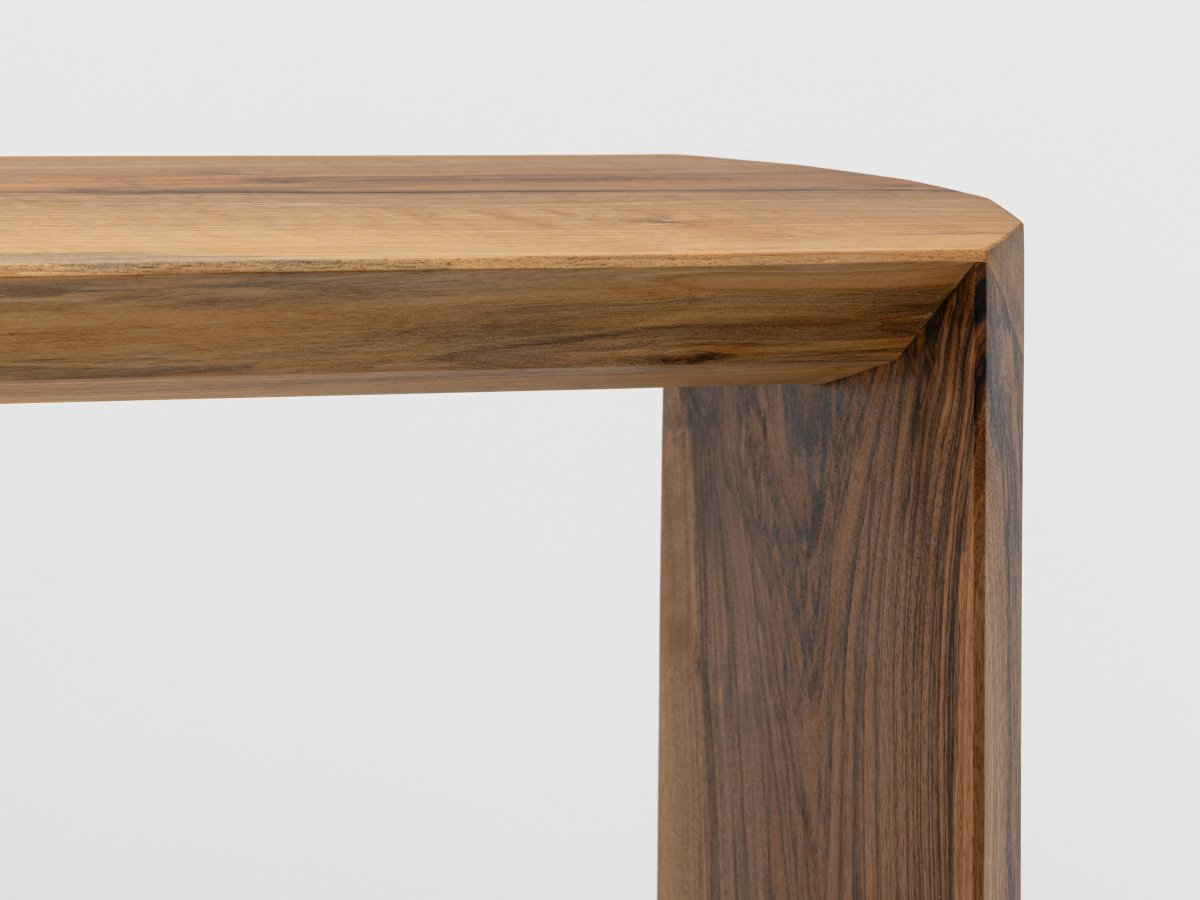 Console en noyer - Dendro en noyer