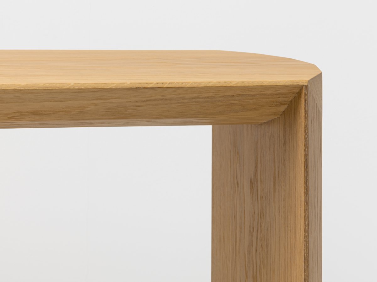 Banc upcyclé tout en bois - Banc Dendro en chêne