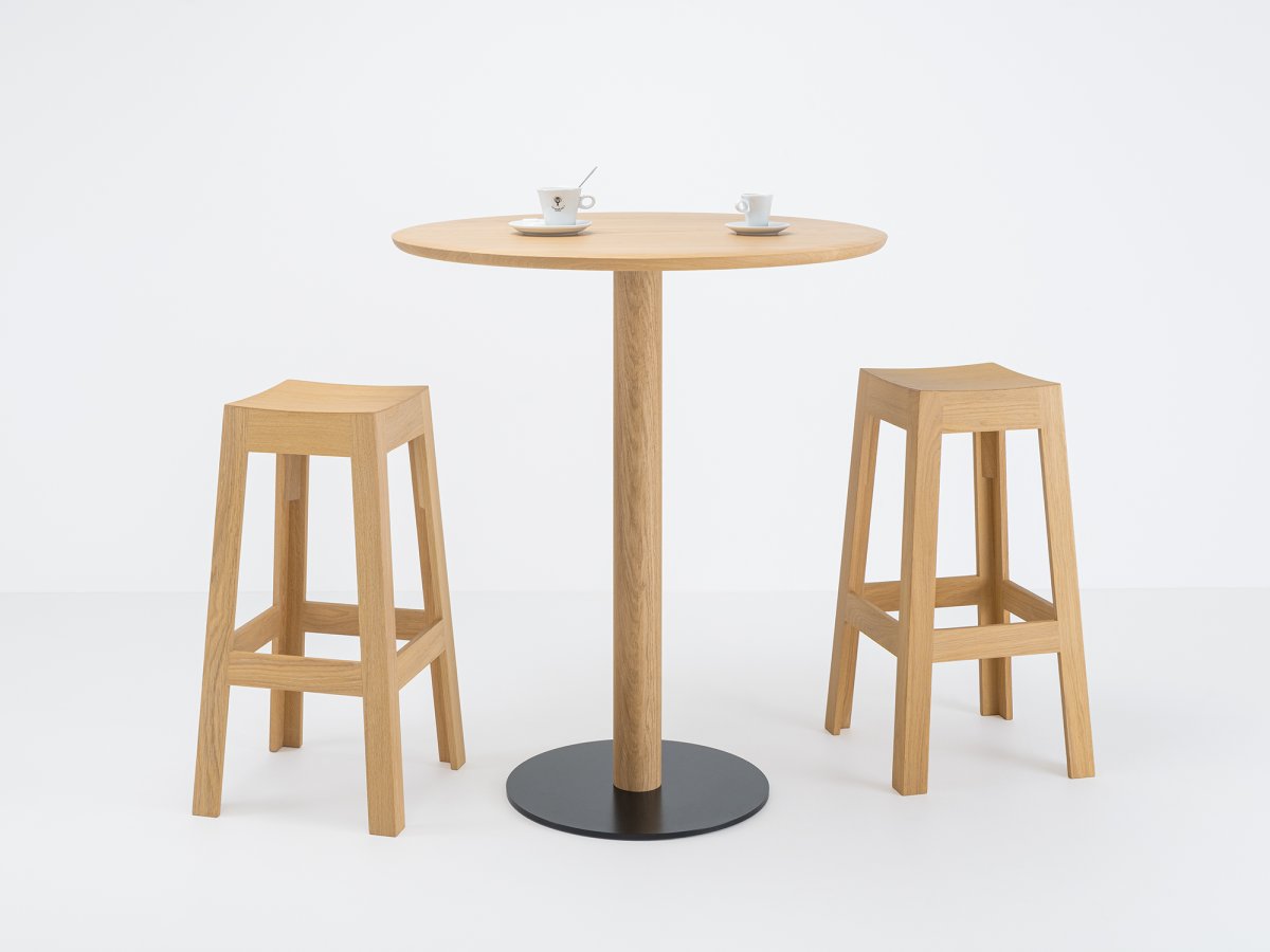 Tabouret de bar en bois hauteur 75 cm
