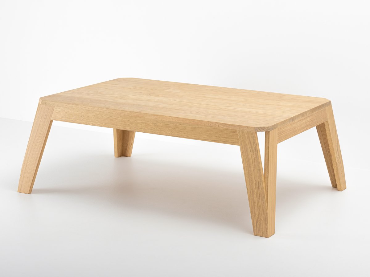 Table basse en chêne MÉLIMÉLO 120 x 80 cm - Made in France