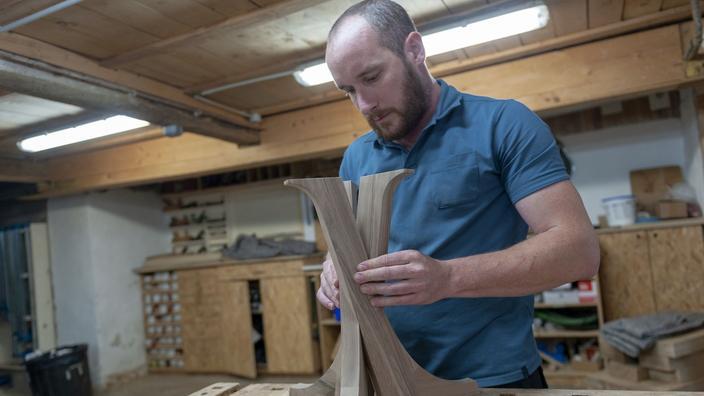 Hugo Delavelle at the Malval Workshop