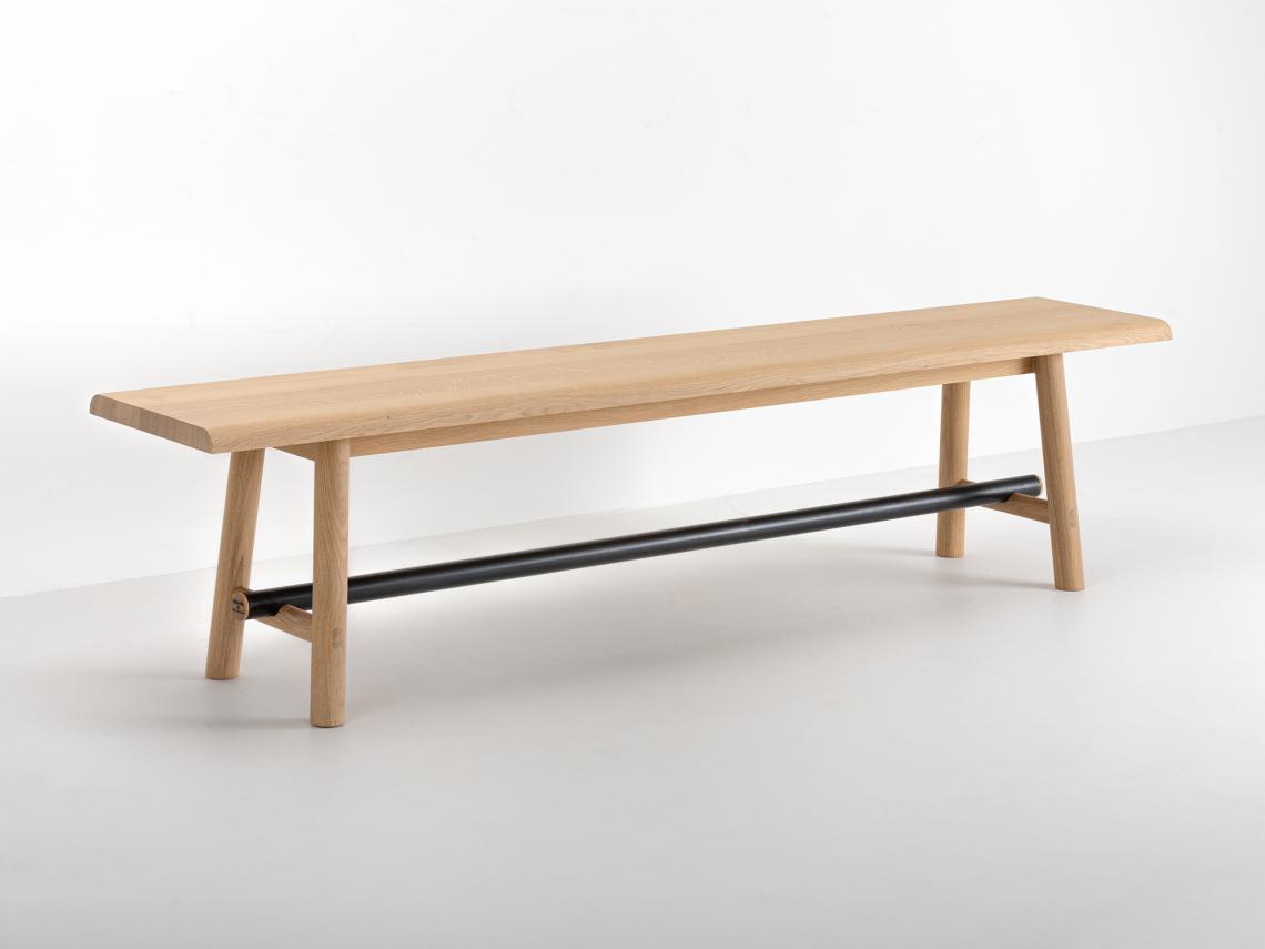 Banc en Bois et M&eacute;tal Ostal